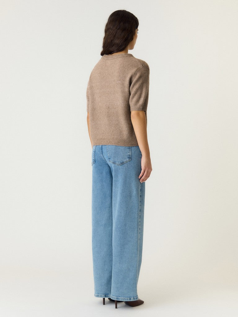 "YASJOHI" SS WOOL BLEND PULLOVER S. NOOS