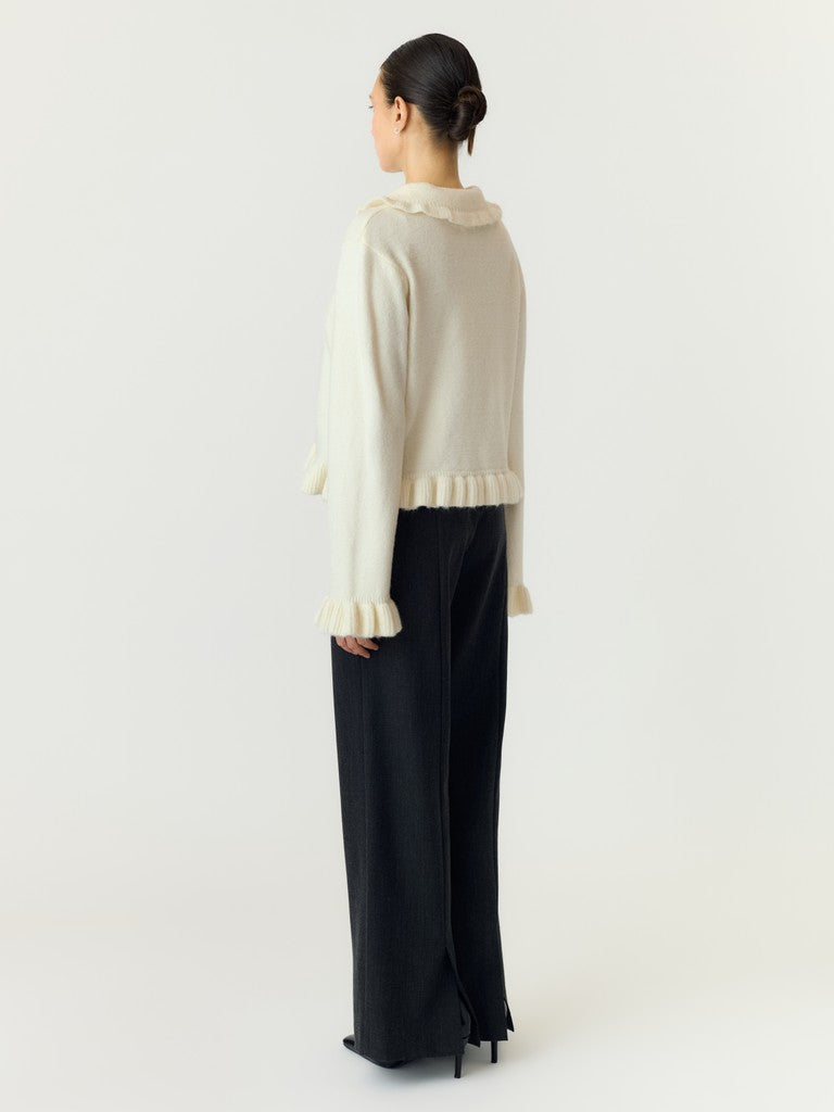 "YASFRILO" LS KNIT CARDIGAN S. NOOS