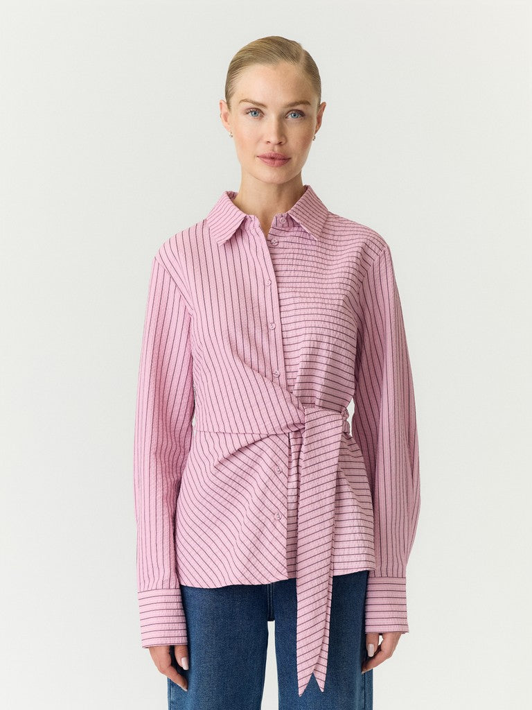 "YASRAYLY" ESTA LS TIE SHIRT