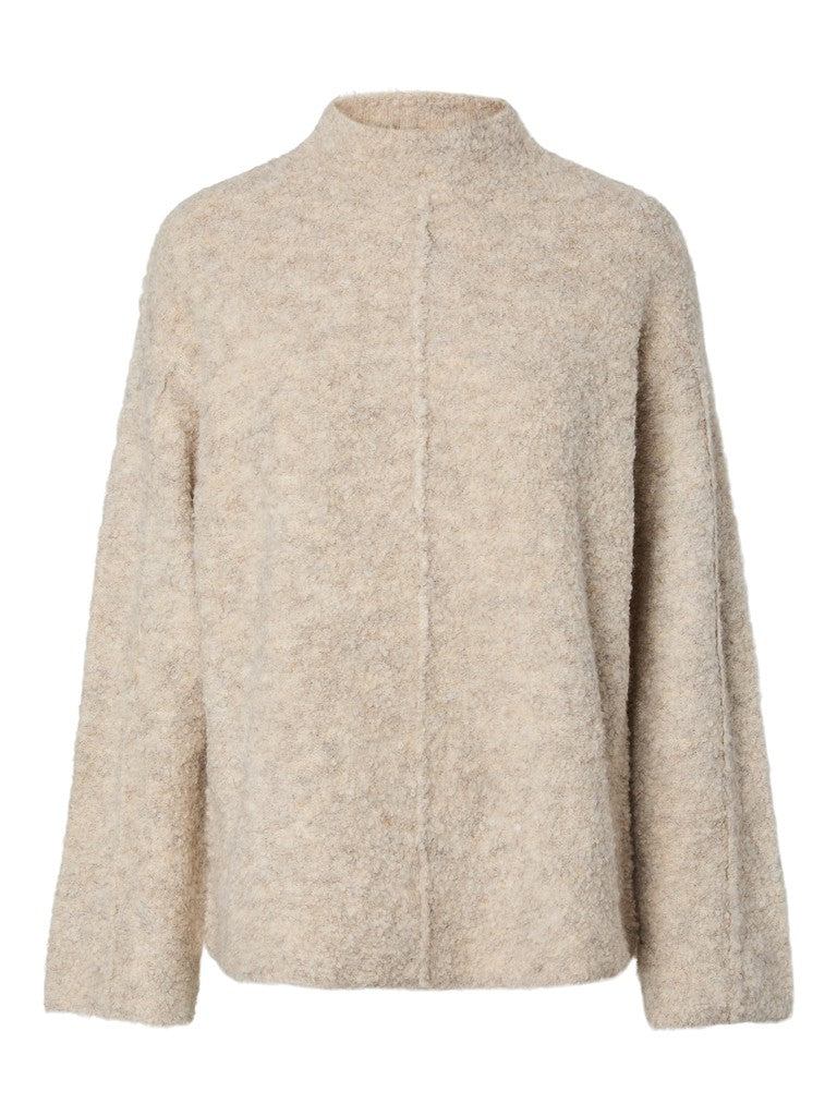 "YASPLIRA" LS HIGH NECK PULLOVER NOOS
