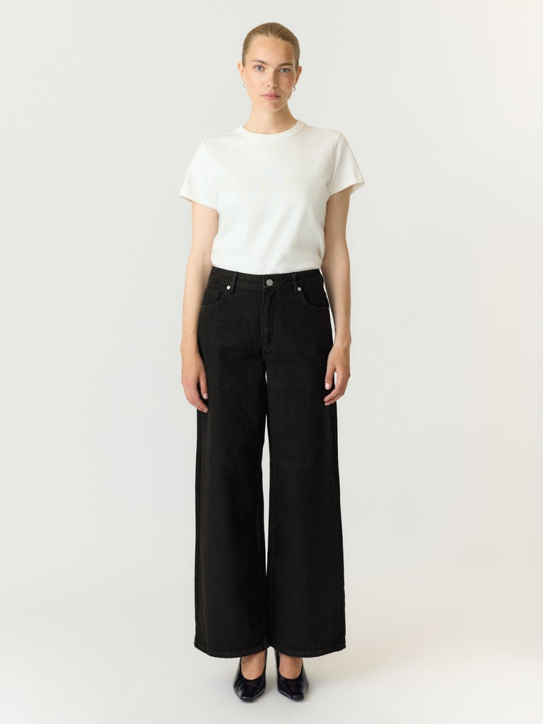 "YASBEA" HW WIDE JEANS