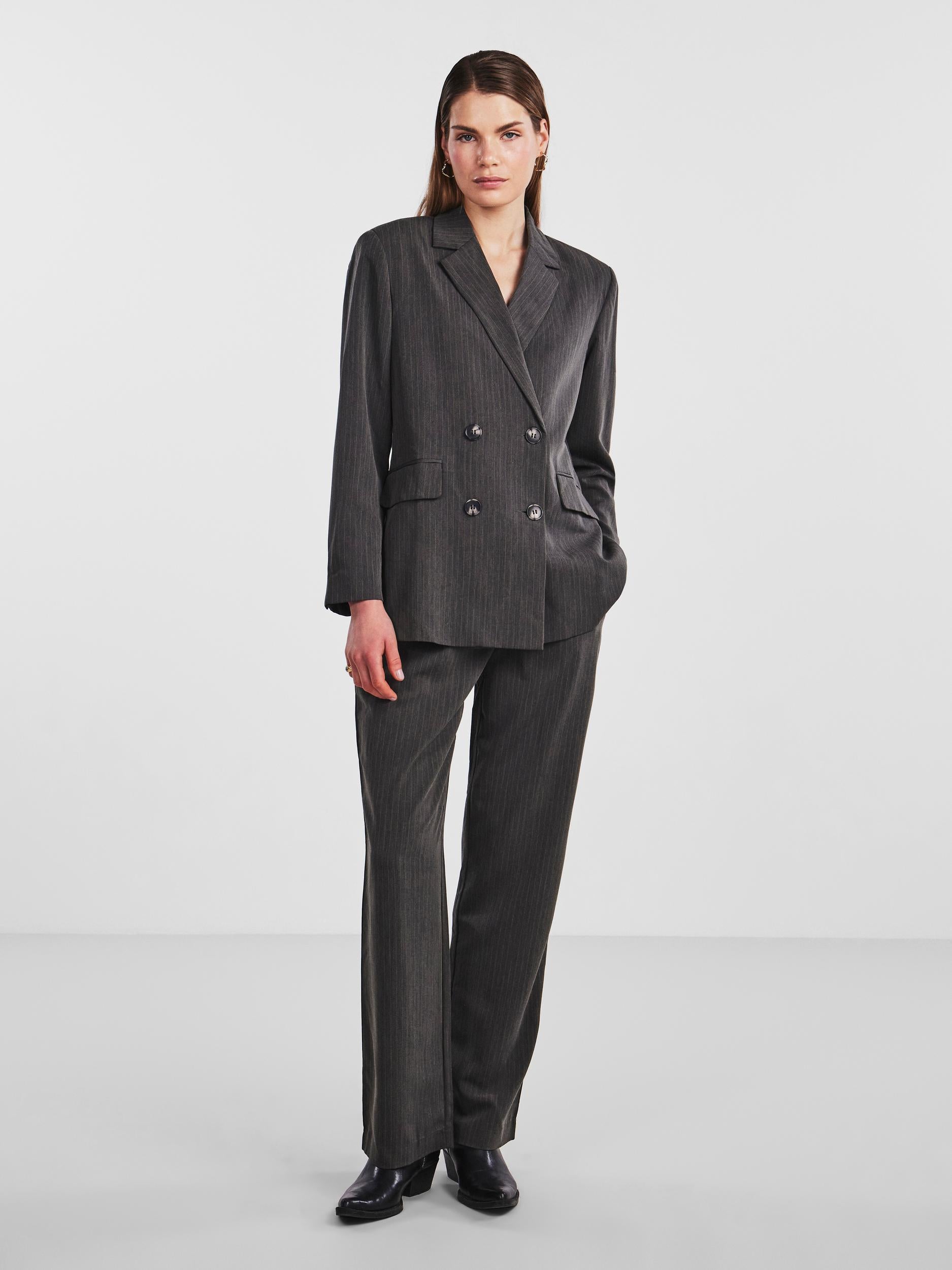 Selected Femme "Pinly" Pinstripe Blazer