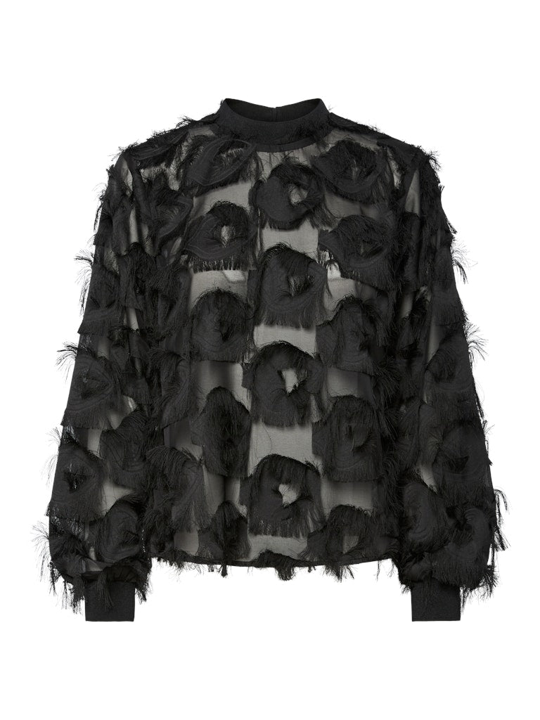 YAS "Dio" Top schwarz