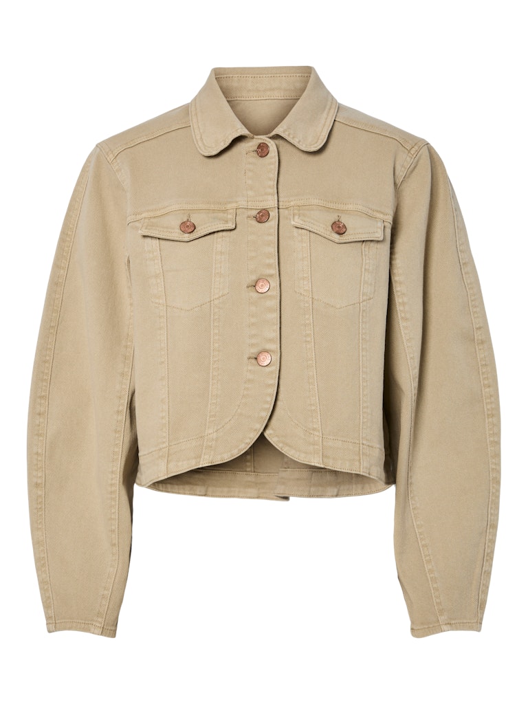 YAS "Lua" Denim Jacket khaki