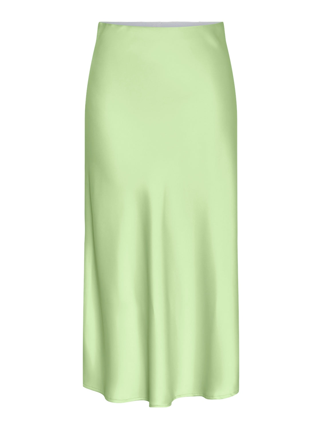YAS "Pella" Midi Skirt hellgrün