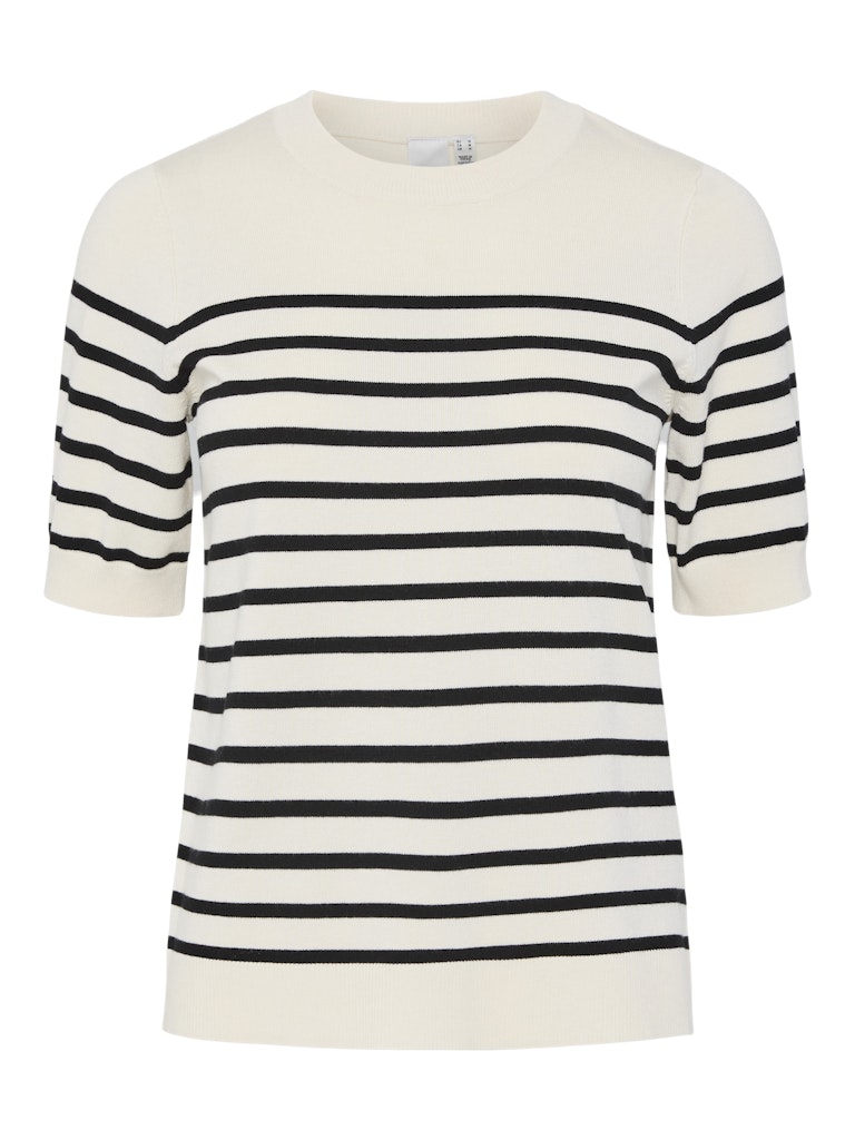 YAS "Lena" Knit Pullover birch/gestreift