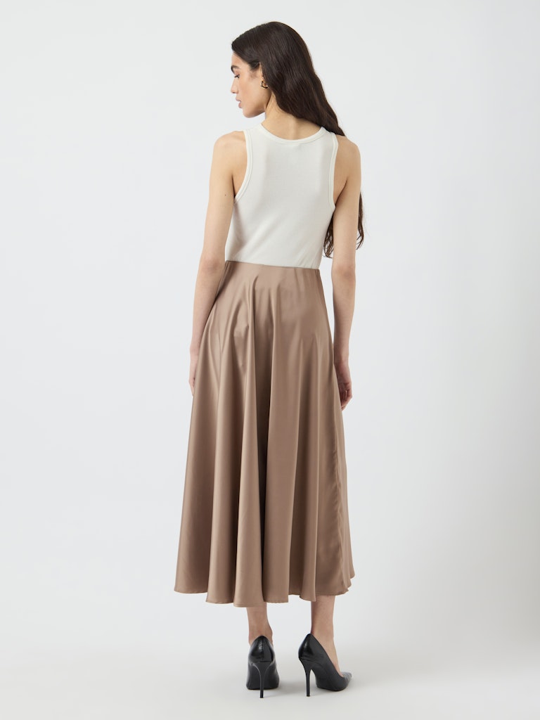 YAS "Pella" Volume Ankle Skirt