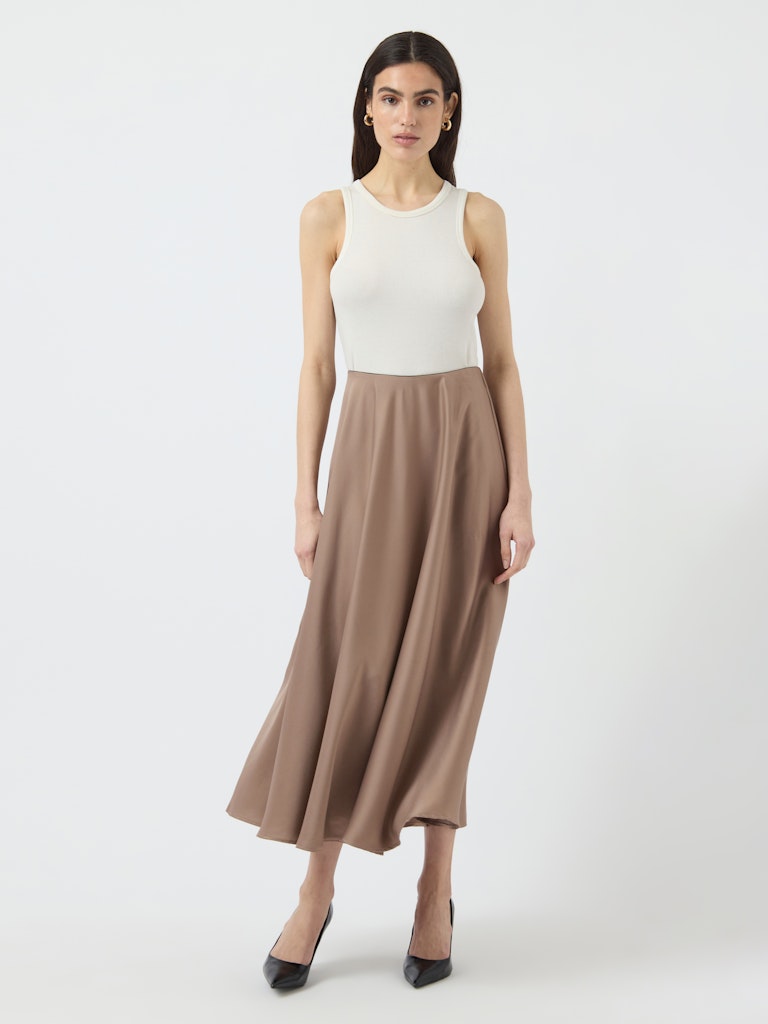 YAS "Pella" Volume Ankle Skirt