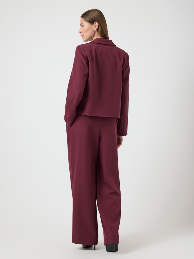YAS "Dakota" Blazer bordeaux