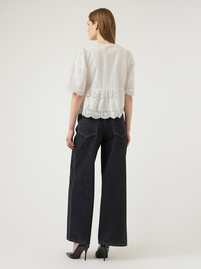 "YASCORNELIA" 2/4 TIE TOP S. NOOS weiss