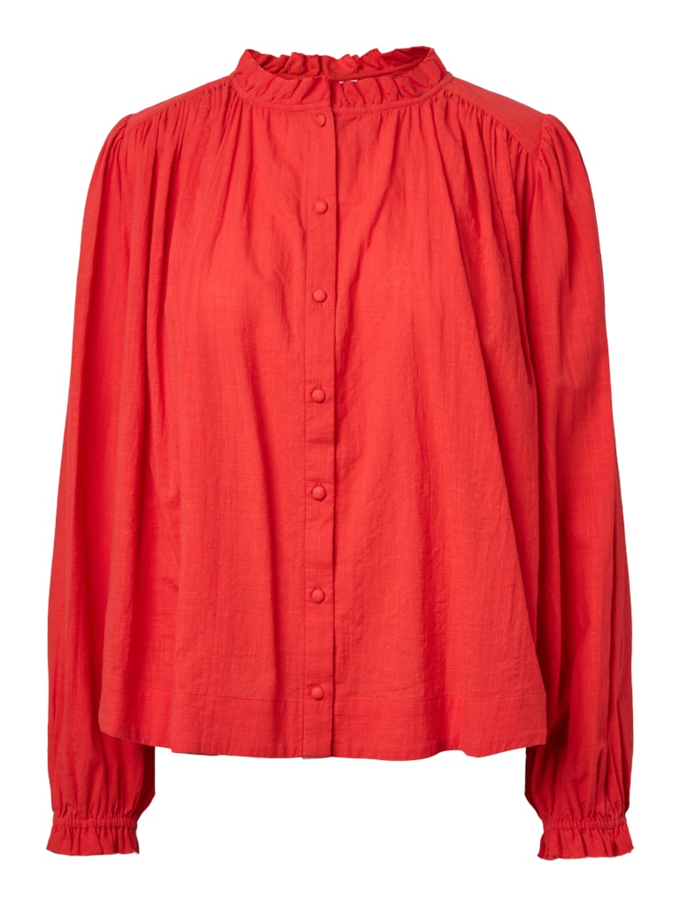 "YASBREEZE" LS SHIRT S. rot