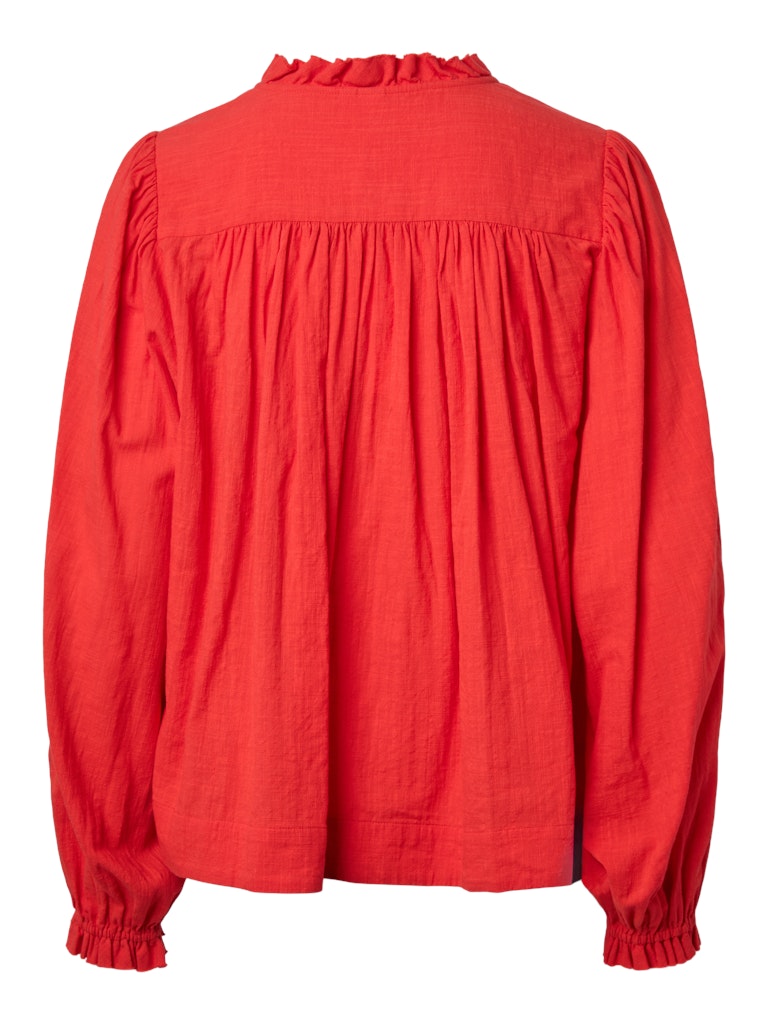 "YASBREEZE" LS SHIRT S. rot