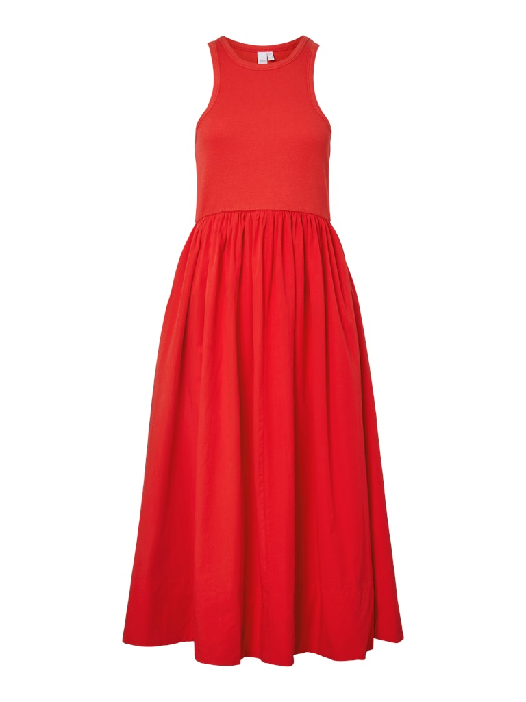 "YASMIRI" SL LONG DRESS S. NOOS rot