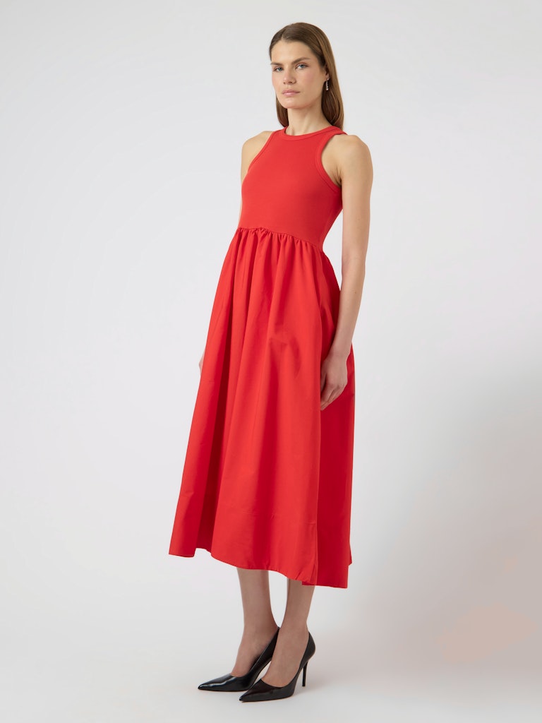 "YASMIRI" SL LONG DRESS S. NOOS rot
