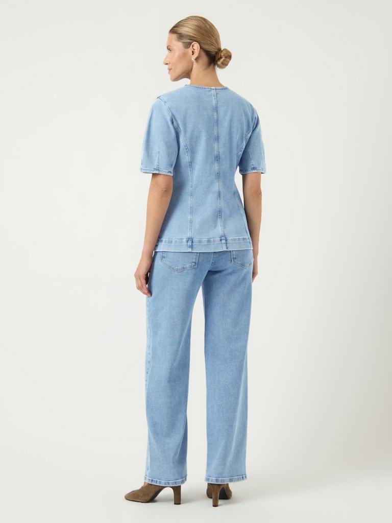 YASROSIE  Denim Top