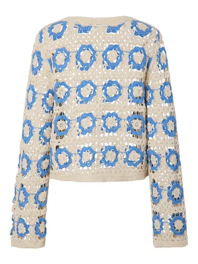 "YASCITOVA" LS CROCHET CARDIGAN S.