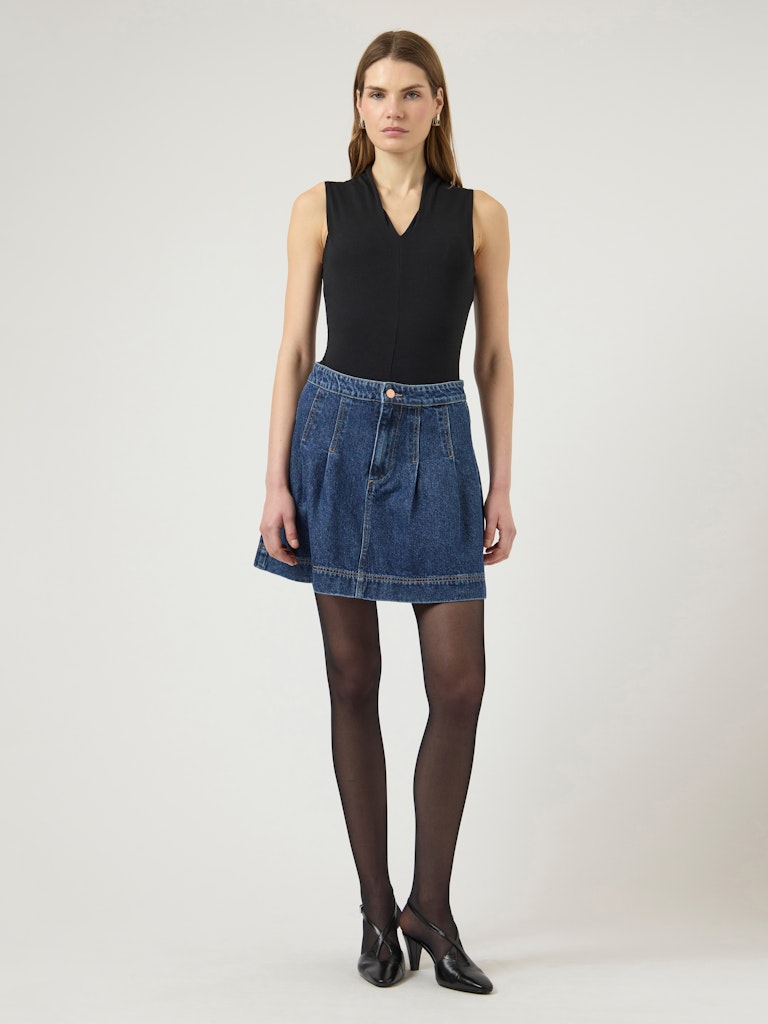 "YASSALINO" HW DENIM SKIRT S.