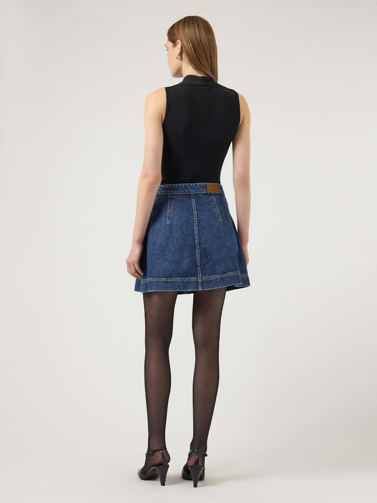 "YASSALINO" HW DENIM SKIRT S.