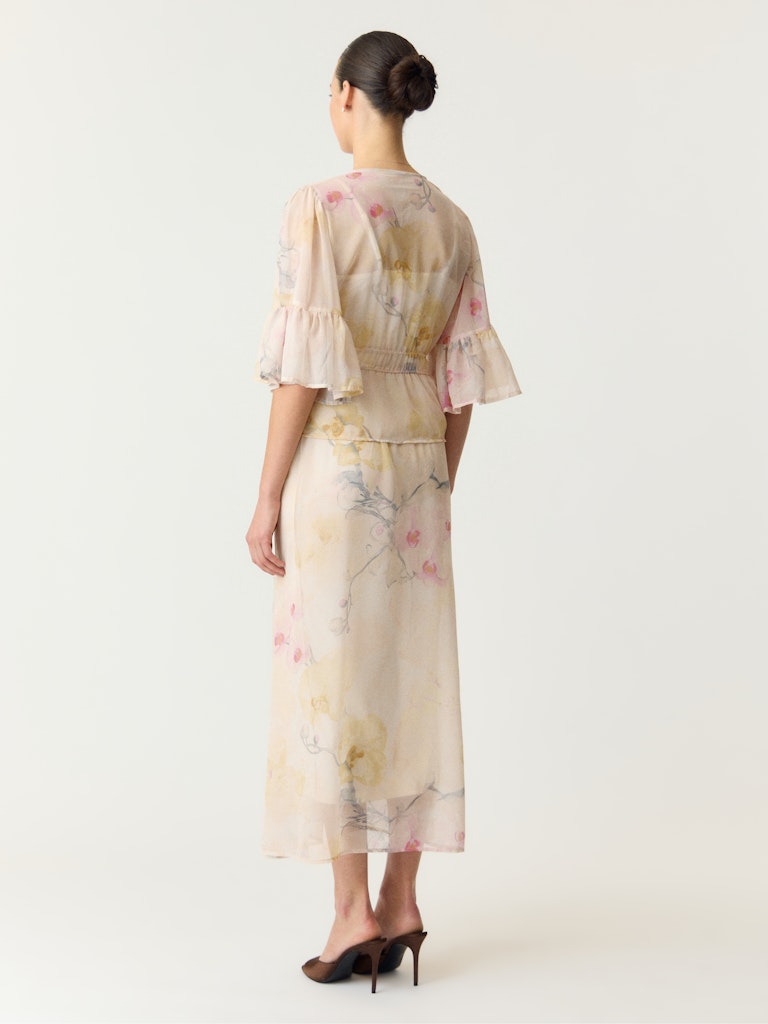 "YASBLOMINA" 2/4 ANKLE DRESS - SHOW