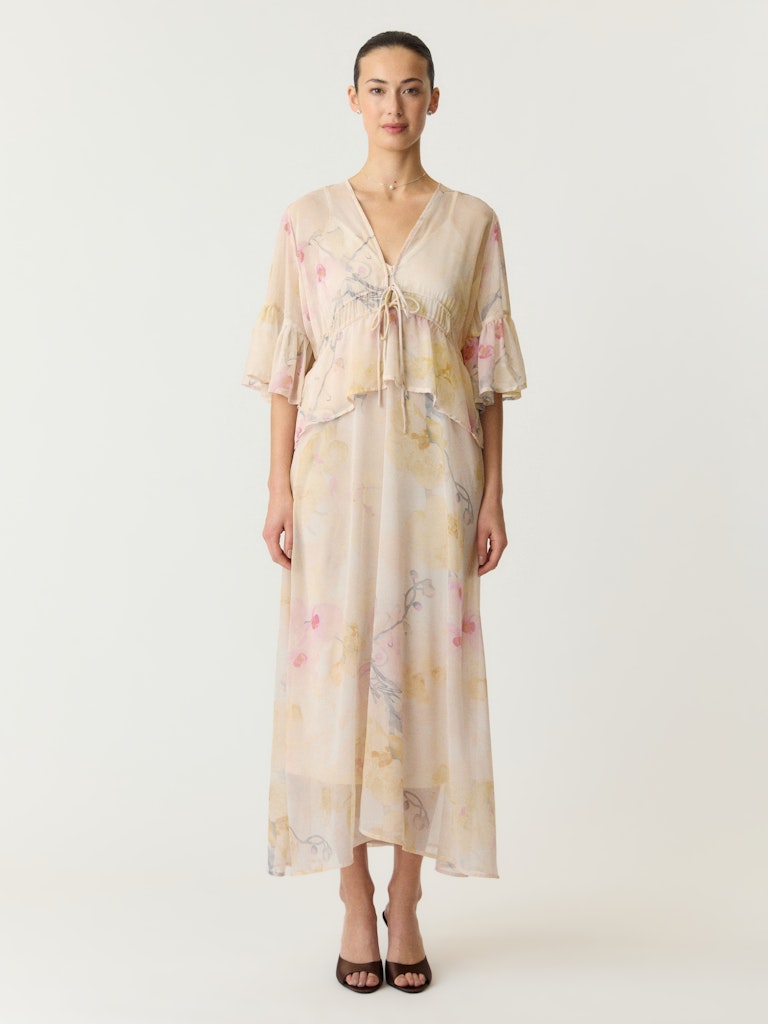 "YASBLOMINA" 2/4 ANKLE DRESS - SHOW