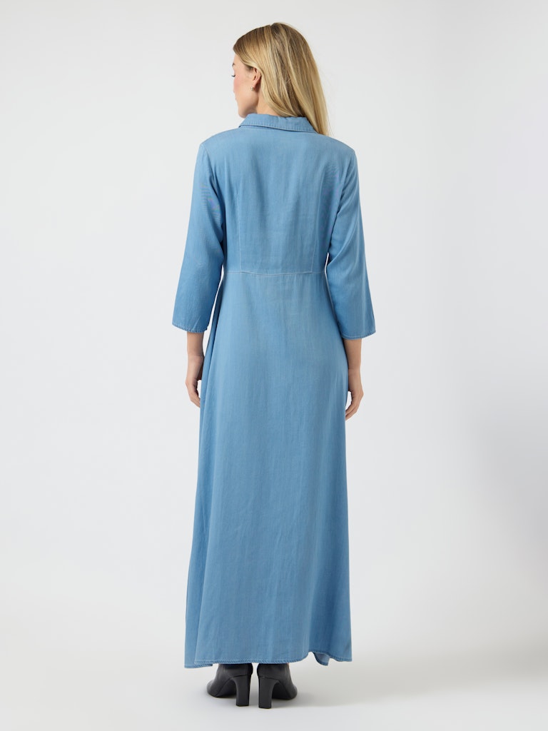 "YASSAVANNA" 3/4 LANGES CHAMBRAY-KLEID – EX