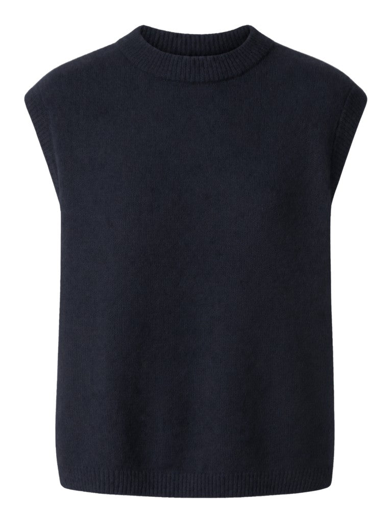 "YASJOHI" SL WOOL BLEND KNIT VEST S.