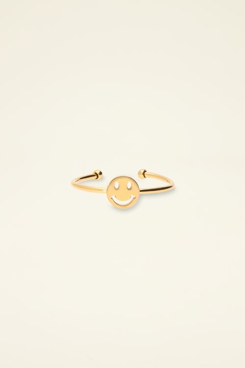 My Jewellery Ring mit Smiley gold