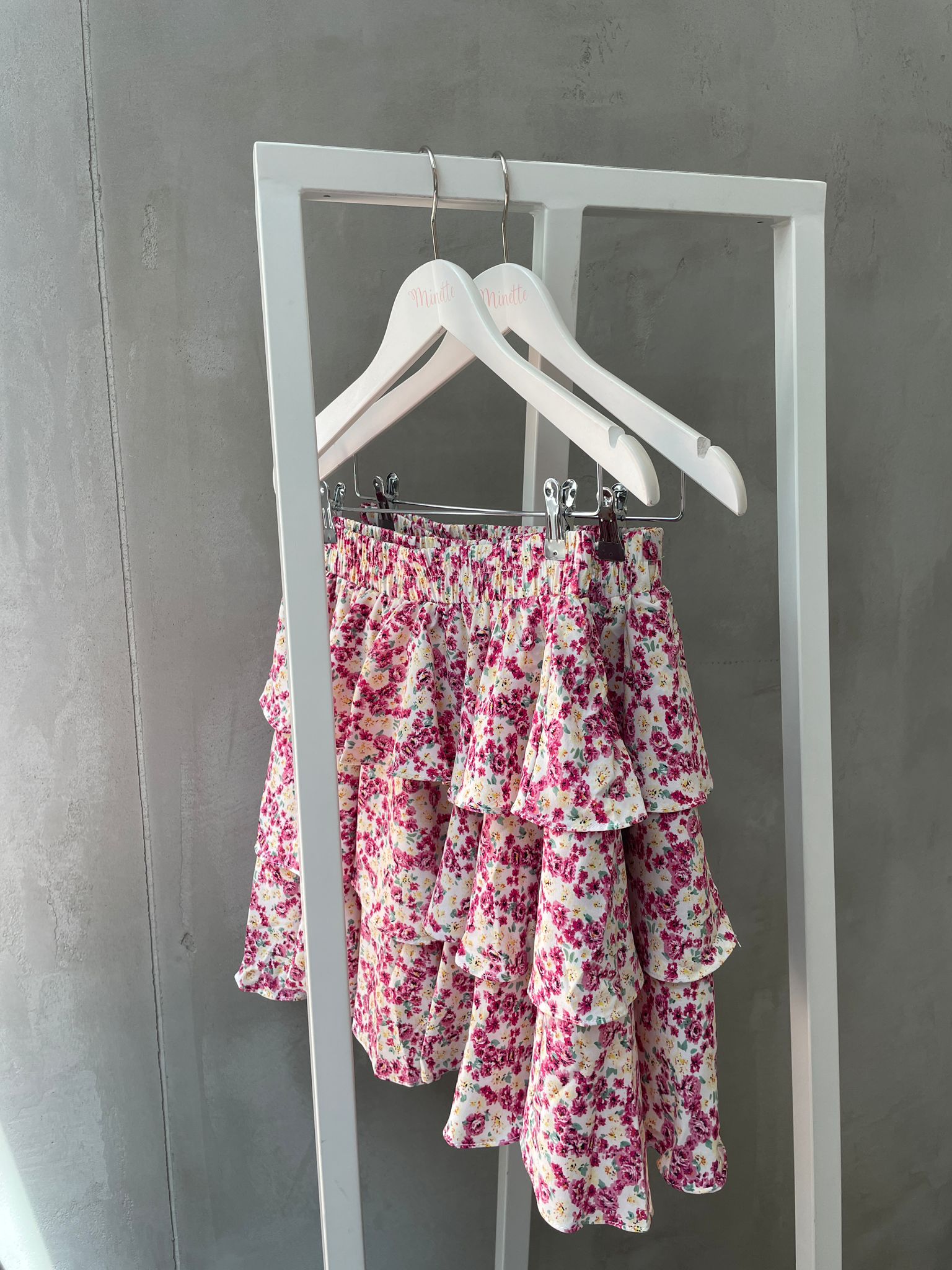 Minette Minirock mit Blumenprint