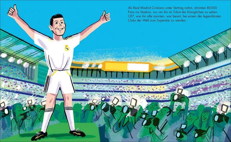 Little People, Big Dreams Kinderbuch "Cristiano Ronaldo"