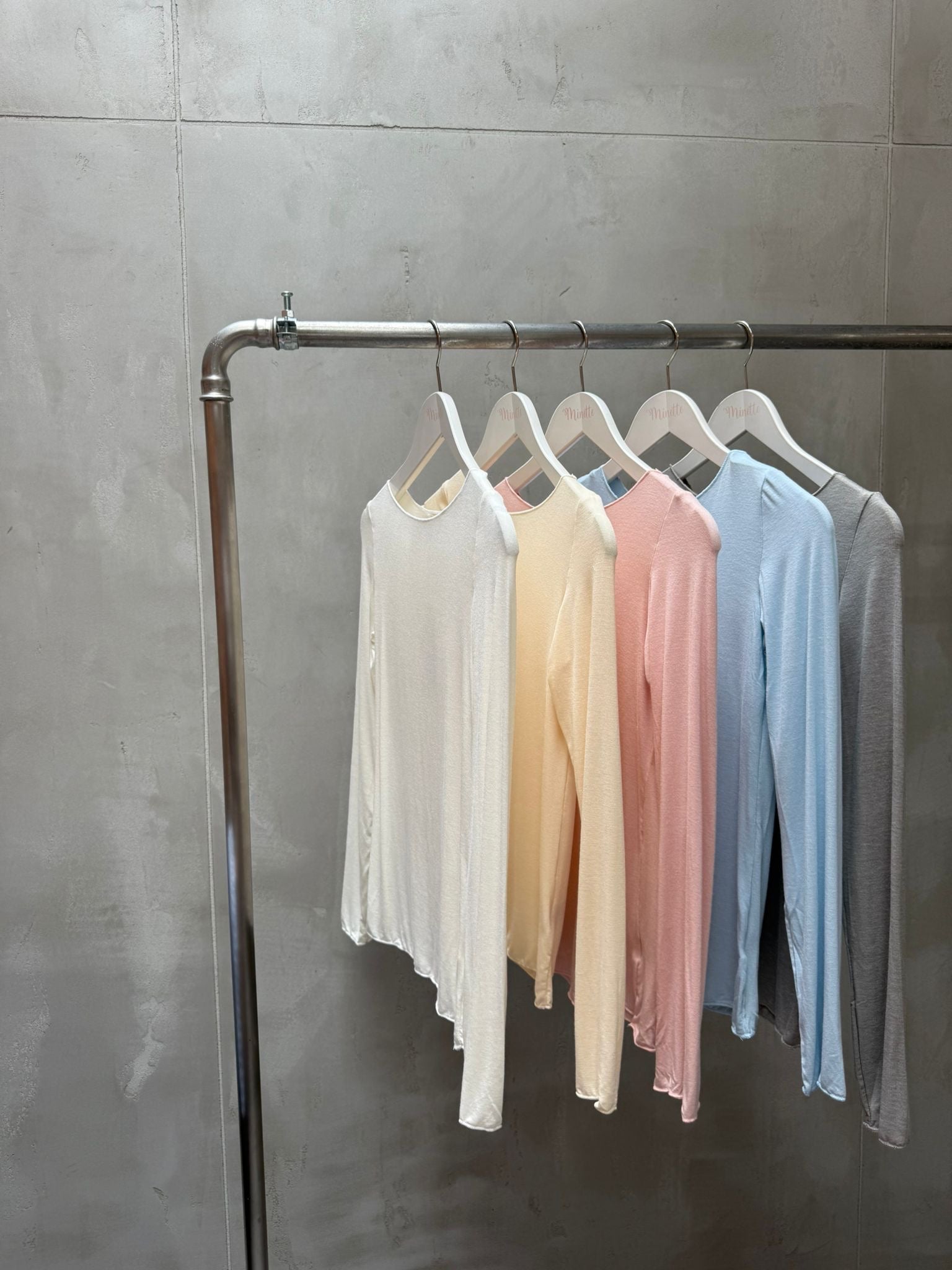 Minette Basic Longsleeve gelb