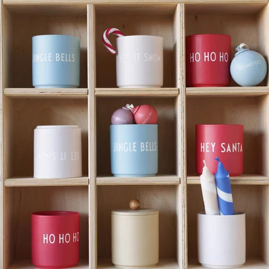 Design Letters Favourite cups/Becher/Tasse - Ho Ho Ho ROT