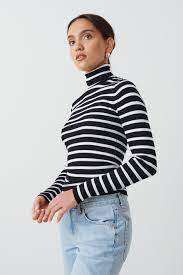 Gina Tricot "Knitted" Turtleneck Top