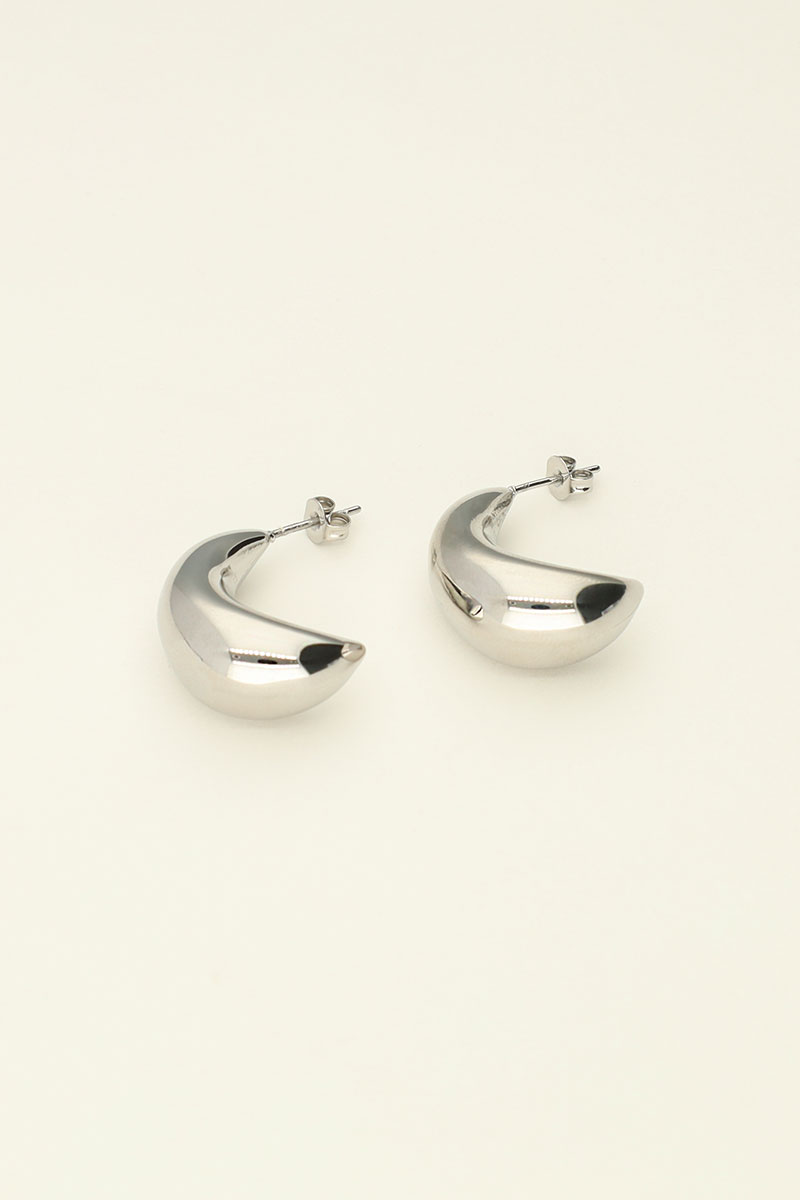 My Jewellery Tropfen-Ohrringe klein, silber