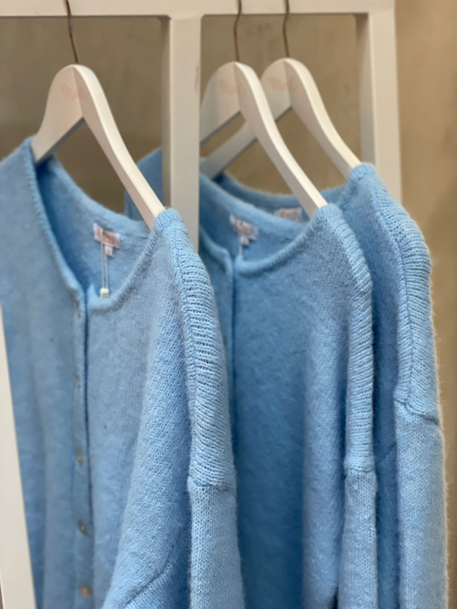Minette Knit-Cardigan blau