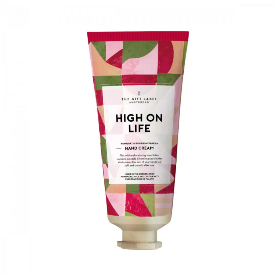 The Gift Label Tube Handlotion “High on life”