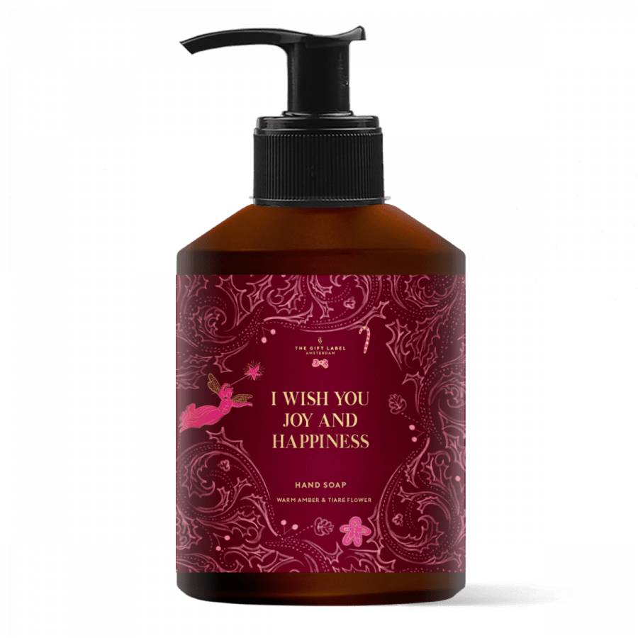 The Gift Label HAND SOAP - I WISH YOU JOY AND HAPPINESS 400 ml