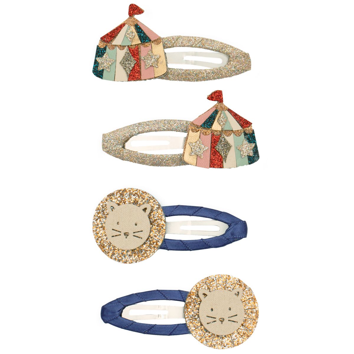 Mimi & Lula Haarclip Zirkus & Löwe