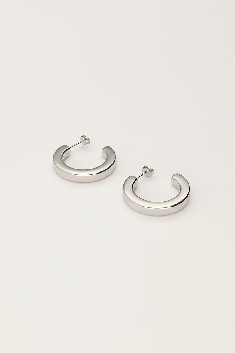 My Jewellery Ohrringe Offene, flache Creolen
