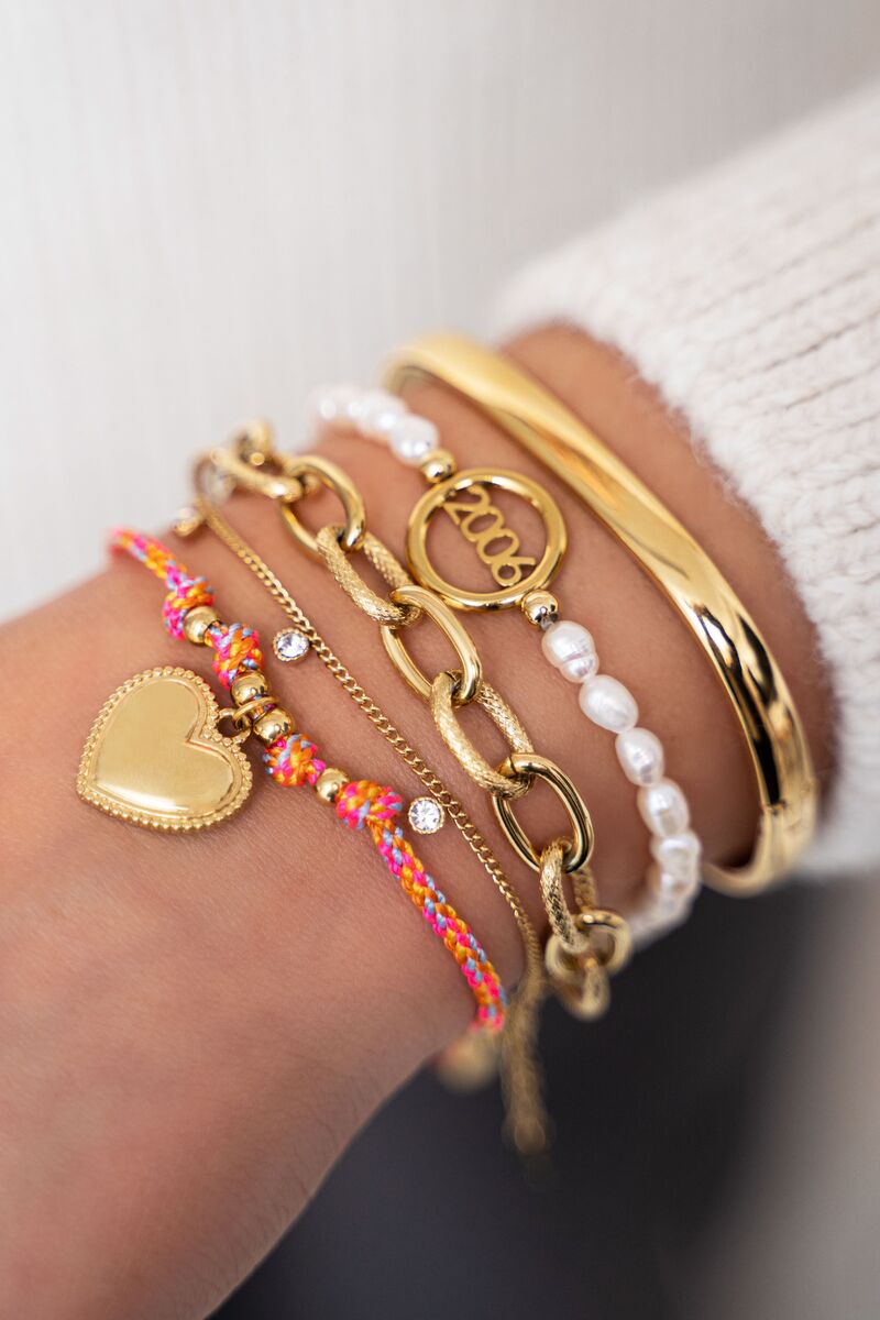 My Jewellery Armband mit fünf Strasssteinen