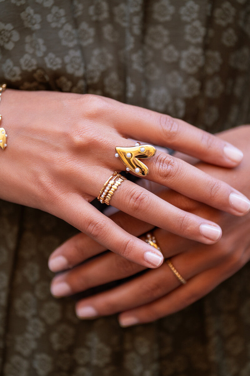 My Jewellery Ring Set mit Twist gold