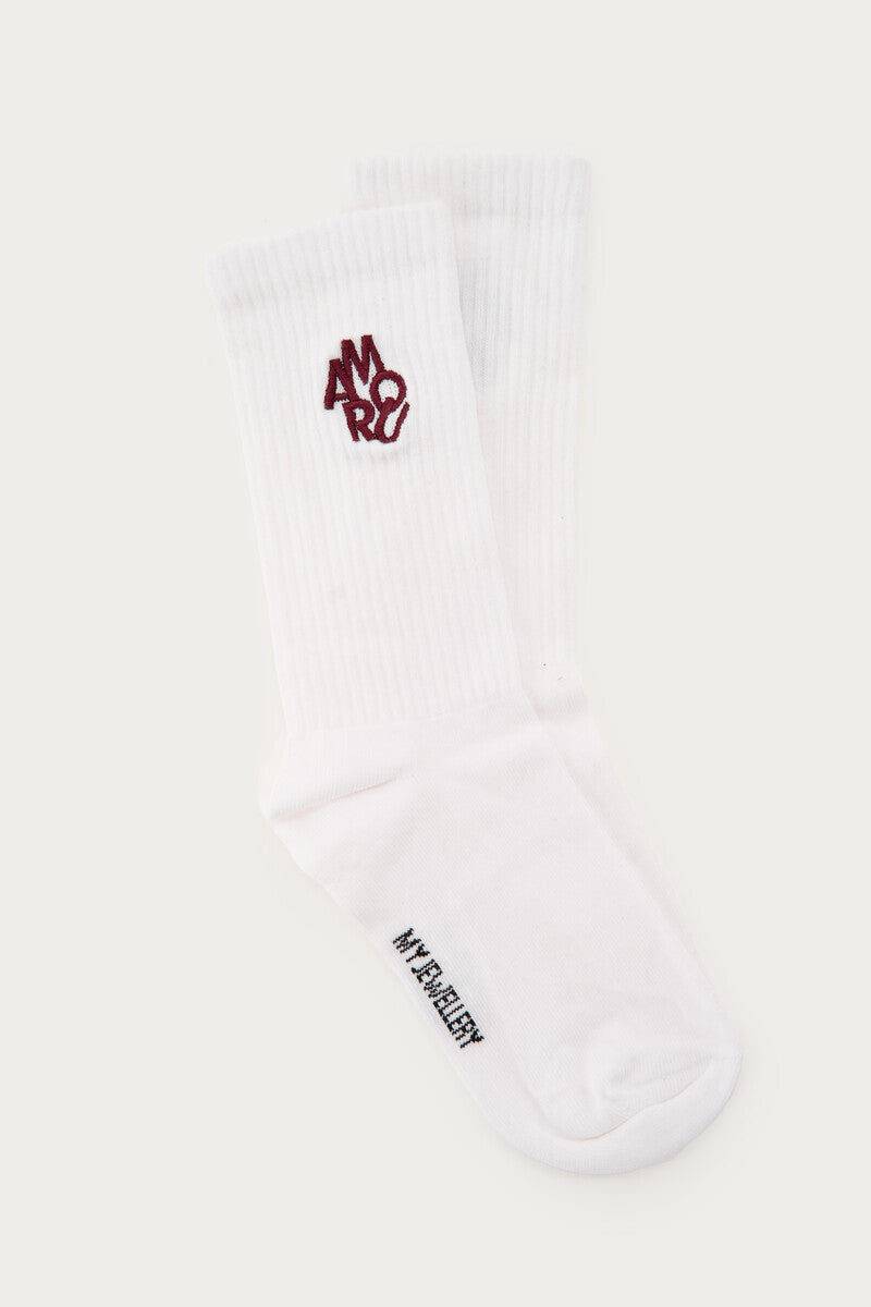 My Jewellery Burgunderrotes Sockenset Amour