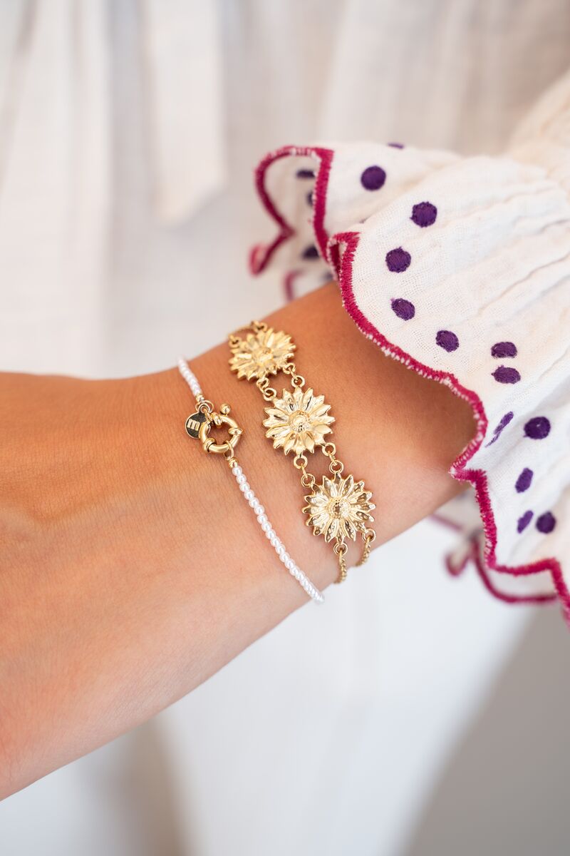 My Jewellery Vintage Armband mit Miniperlen gold