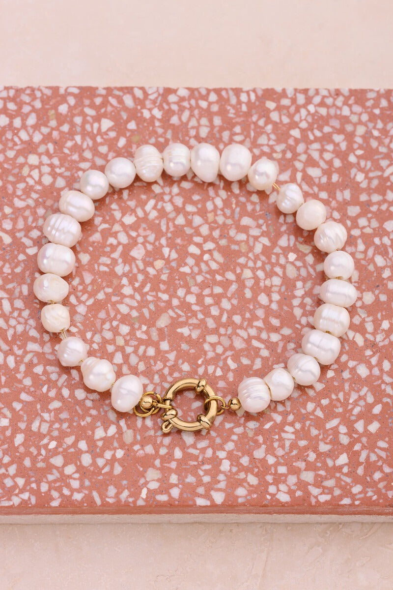 My Jewellery Armband mit Naturperlen und Verschluss