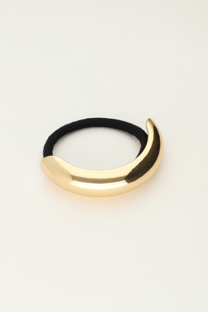 My Jewellery Haargummi mit goldfarbener Kurve