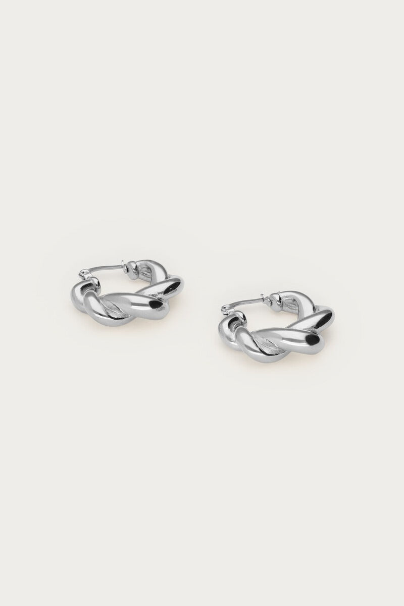 My Jewellery Iconic Ohrringe mit gedrehtem Muster silber