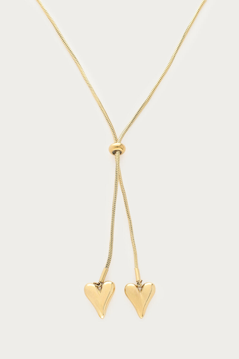 My Jewellery Lange Y-Kette mit Herzen
