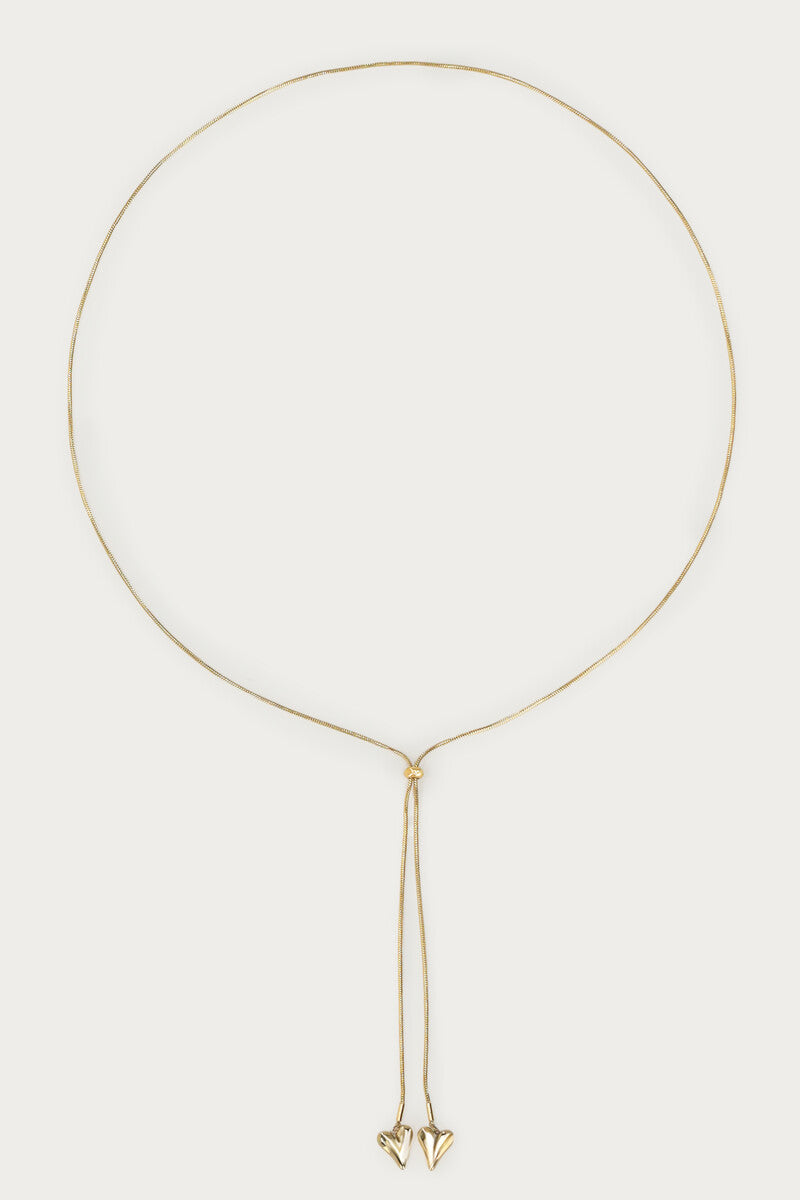 My Jewellery Lange Y-Kette mit Herzen