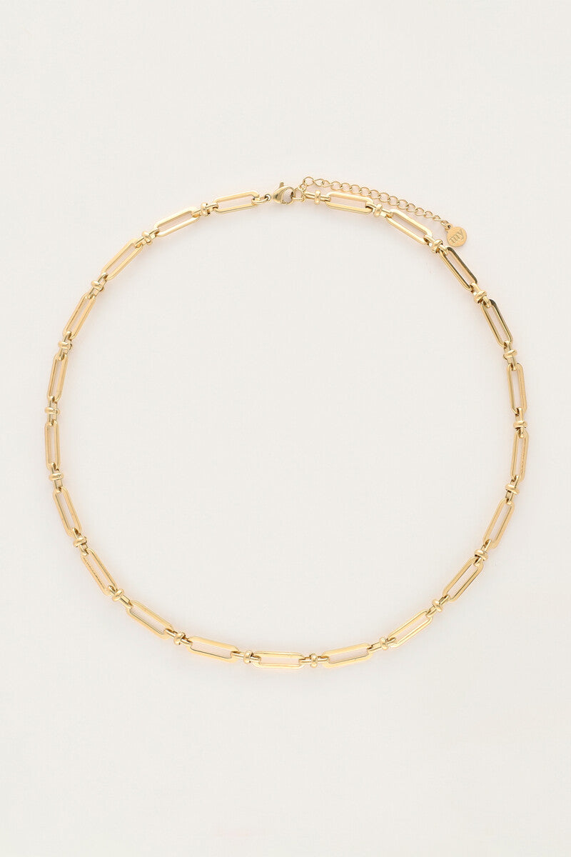 My Jewellery Love Minimalistische Gliederkette gold