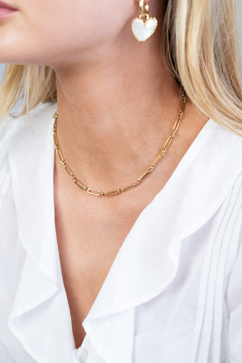 My Jewellery Love Minimalistische Gliederkette gold