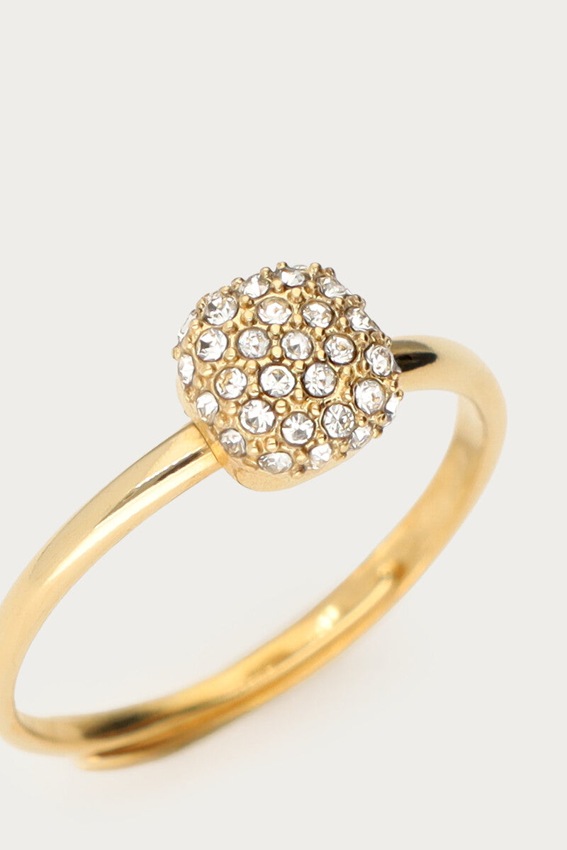 My Jewellery Love Ring mit großem Strassstein